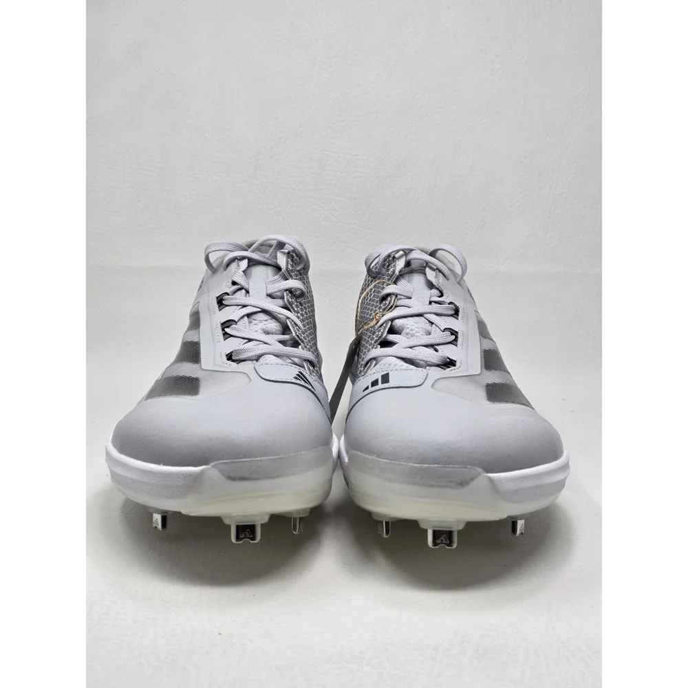 Adidas Adizero Impact WP Gray Metal Baseball Cleats JI1465 Mens Size 15 NEW